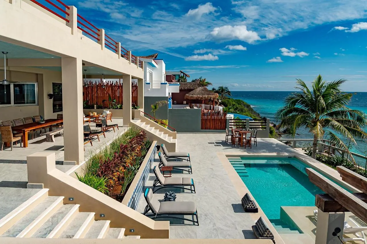 Villa Casa Vaya Vida: Deluxe Island Villa-Views Sunrise @ Caribbean, Sunset @ Cancun/Isla Bay Isla Mujeres Mexico