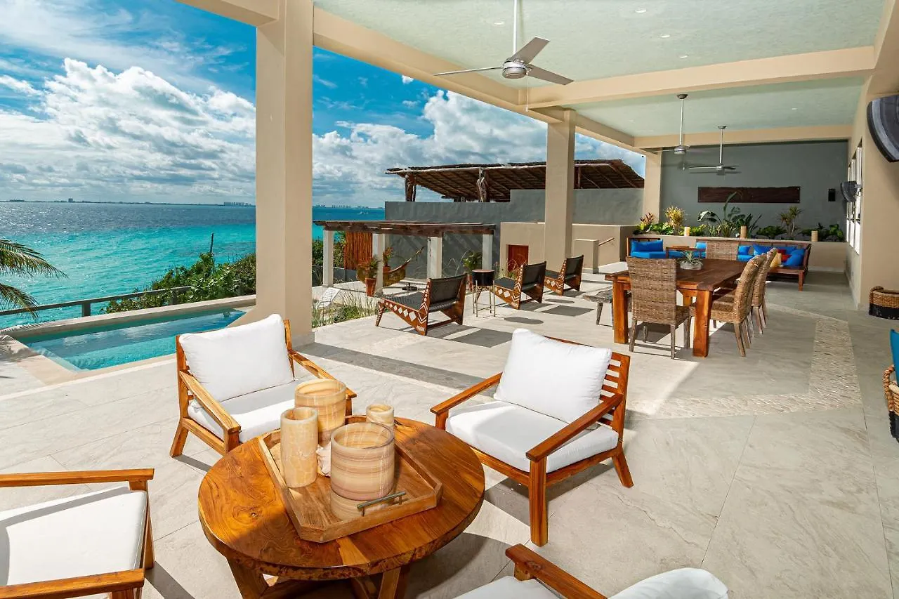 Villa Casa Vaya Vida: Deluxe Island Villa-Views Sunrise @ Caribbean, Sunset @ Cancun/Isla Bay Isla Mujeres