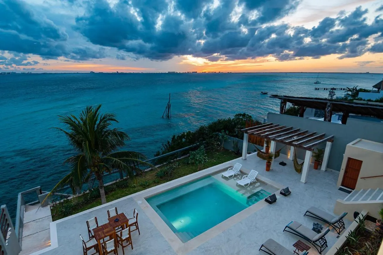 Casa Vaya Vida: Deluxe Island Villa-Views Sunrise @ Caribbean, Sunset @ Cancun/Isla Bay Isla Mujeres 0*,